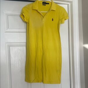 Yellow Polo Dress